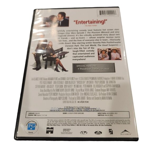 Brassed Off! DVD.  Ewan McGregor Pete Postlethwaite Tara Fitzgerald - Picture 3 of 4